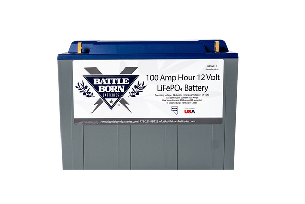Battleborn 100 Ah 12V LiFePO4 Deep Cycle Battery