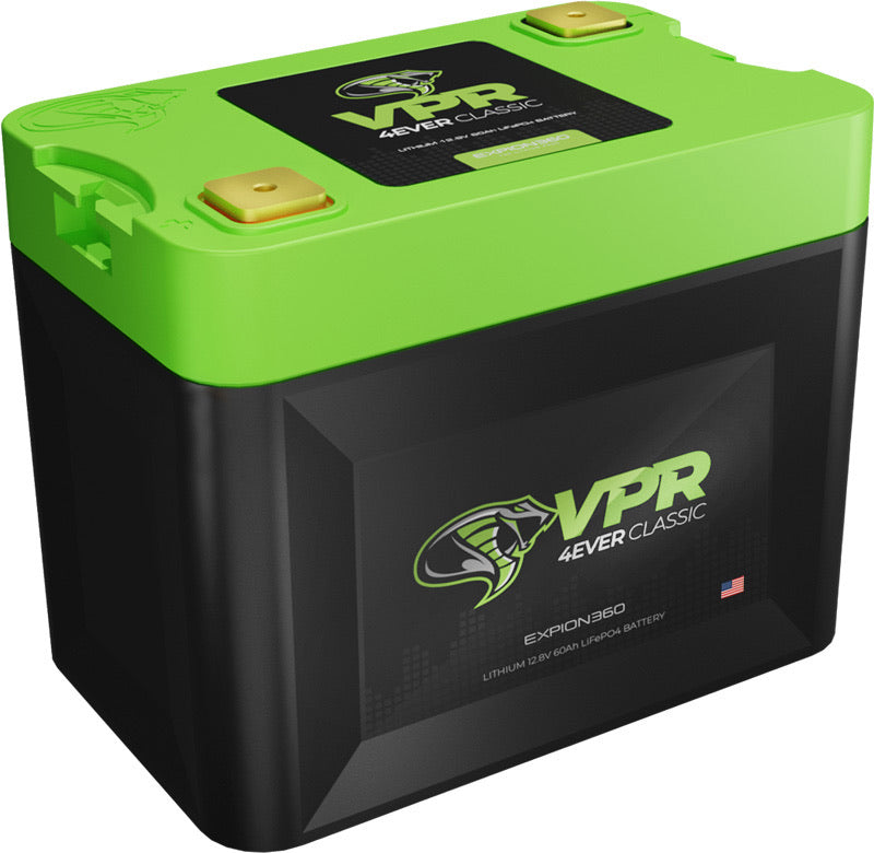 EXPION 360 VPR 4EVER | Group 24 Lithium Battery 60AH