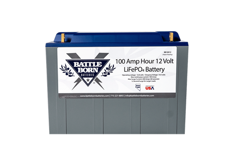 Battleborn 100 Ah 12V LiFePO4 Deep Cycle Battery